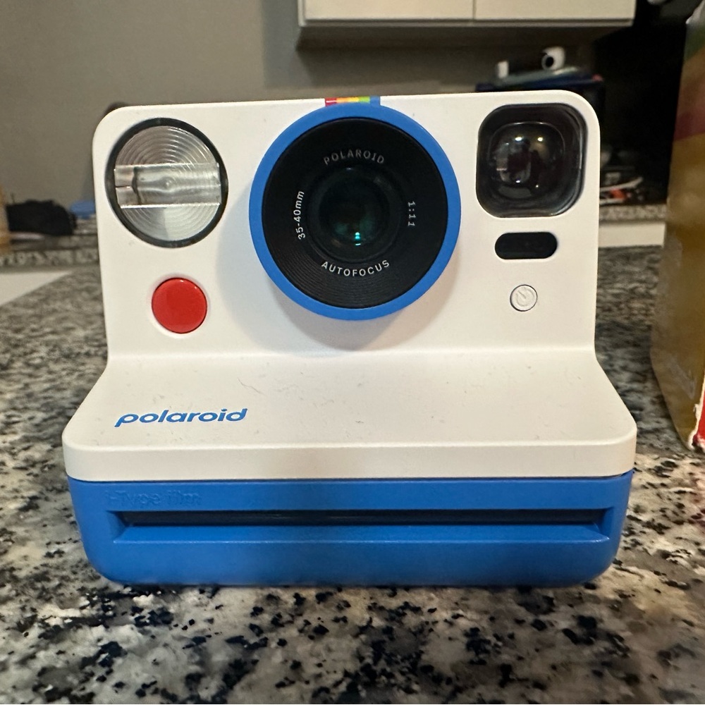 Polaroid Now 2nd Generation I-Type Instant Film Camera and film